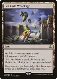 Sea Gate Wreckage - Oath of the Gatewatch - Magic: The Gathering card