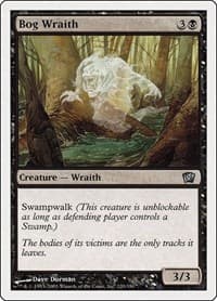 Bog Wraith - 8th Edition - Magic: The Gathering card