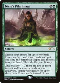 Nissa's Pilgrimage - FNM Promos - Magic: The Gathering card