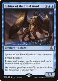 Sphinx of the Final Word - Oath of the Gatewatch - Magic: The Gathering card