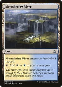 Meandering River - Oath of the Gatewatch - Magic: The Gathering card