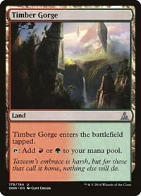 Timber Gorge - Oath of the Gatewatch - Magic: The Gathering card
