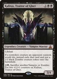 Kalitas, Traitor of Ghet - Oath of the Gatewatch - Magic: The Gathering card