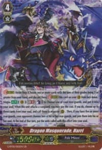 Dragon Masquerade, Harri - Moonlit Dragonfang - Cardfight Vanguard card
