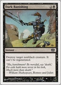 Dark Banishing - 8th Edition - Magic: The Gathering card