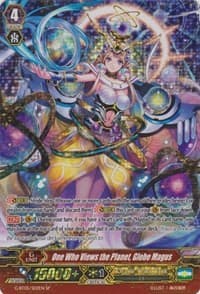 One Who Views the Planet, Globe Magus (SP) - Moonlit Dragonfang - Cardfight Vanguard card