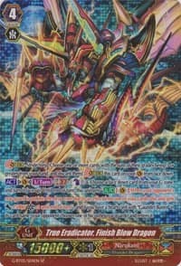 True Eradicator, Finish Blow Dragon (SP) - Moonlit Dragonfang - Cardfight Vanguard card