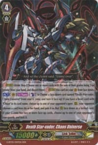 Death Star-vader, Chaos Universe - Moonlit Dragonfang - Cardfight Vanguard card