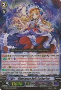 Nightmare Doll, Catherine - Moonlit Dragonfang - Cardfight Vanguard card