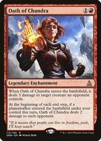 Oath of Chandra - Oath of the Gatewatch - Magic: The Gathering card