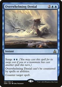 Overwhelming Denial - Oath of the Gatewatch - Magic: The Gathering card