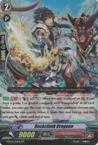 Rockclimb Dragoon - Moonlit Dragonfang - Cardfight Vanguard card