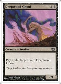 Deepwood Ghoul - 8th Edition - Magic: The Gathering card