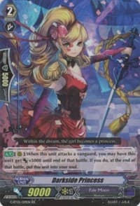 Darkside Princess - Moonlit Dragonfang - Cardfight Vanguard card