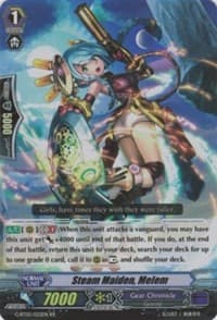 Steam Maiden, Melem - Moonlit Dragonfang - Cardfight Vanguard card