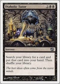 Diabolic Tutor - 8th Edition - Magic: The Gathering card