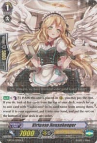 Virtuoso Housekeeper - Moonlit Dragonfang - Cardfight Vanguard card