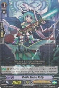 Battle Sister, Taffy - Moonlit Dragonfang - Cardfight Vanguard card