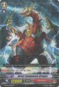 Great Composure Dragon - Moonlit Dragonfang - Cardfight Vanguard card