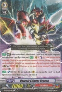 Detonix Stinger Dragon - Moonlit Dragonfang - Cardfight Vanguard card