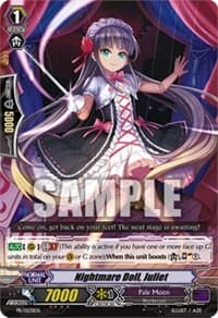 Nightmare Doll, Juliet - Promo Cards - Cardfight Vanguard card