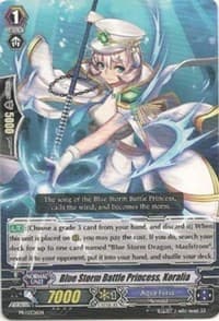 Blue Storm Battle Princess, Koralia - Promo Cards - Cardfight Vanguard card