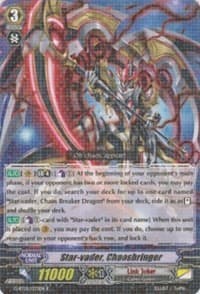 Star-vader, Chaosbringer - Moonlit Dragonfang - Cardfight Vanguard card