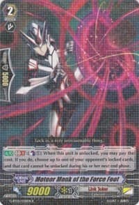 Meteor Monk of the Force Foot - Moonlit Dragonfang - Cardfight Vanguard card