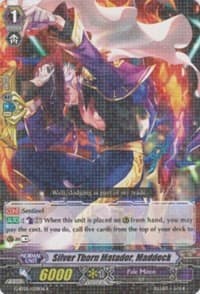 Silver Thorn Matador, Maddock - Moonlit Dragonfang - Cardfight Vanguard card