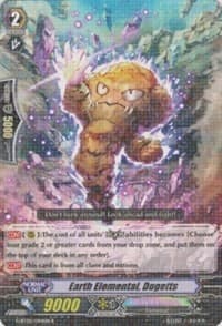 Earth Elemental, Dogetts - Moonlit Dragonfang - Cardfight Vanguard card