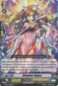 Rhombus Magus - Moonlit Dragonfang - Cardfight Vanguard card