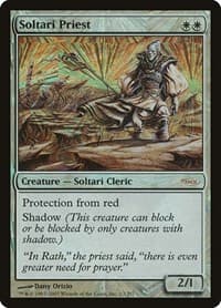 Soltari Priest (Scholarship Series) - Junior Series Promos - Magic: The Gathering card