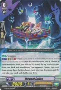 Magical Calico - Moonlit Dragonfang - Cardfight Vanguard card