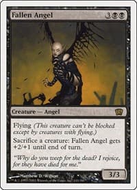 Fallen Angel - 8th Edition - Magic: The Gathering card