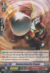 Hammerknuckle Dragon - Moonlit Dragonfang - Cardfight Vanguard card