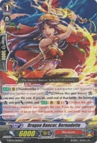 Dragon Dancer, Bernadette - Moonlit Dragonfang - Cardfight Vanguard card