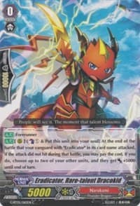 Eradicator, Rare-talent Dracokid - Moonlit Dragonfang - Cardfight Vanguard card