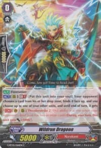 Wildrun Dragoon - Moonlit Dragonfang - Cardfight Vanguard card