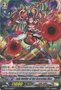 Lady Battler of the Accretion Disc - Moonlit Dragonfang - Cardfight Vanguard card