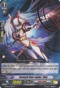 Turmoil Star-vader, Zinc - Moonlit Dragonfang - Cardfight Vanguard card