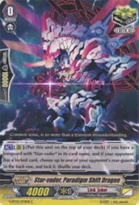 Star-vader, Paradigm Shift Dragon - Moonlit Dragonfang - Cardfight Vanguard card