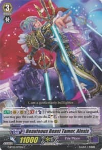 Beauteous Beast Tamer, Alexis - Moonlit Dragonfang - Cardfight Vanguard card