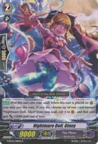 Nightmare Doll, Ginny - Moonlit Dragonfang - Cardfight Vanguard card