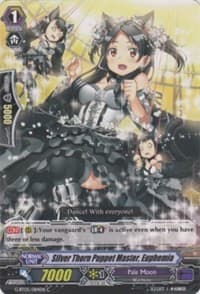 Silver Thorn Puppet Master, Euphemia - Moonlit Dragonfang - Cardfight Vanguard card
