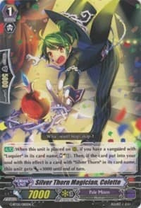 Silver Thorn Magician, Colette - Moonlit Dragonfang - Cardfight Vanguard card
