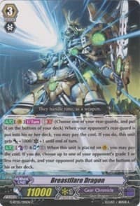 Breastflare Dragon - Moonlit Dragonfang - Cardfight Vanguard card