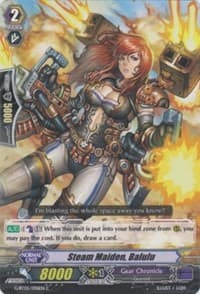 Steam Maiden, Balulu - Moonlit Dragonfang - Cardfight Vanguard card