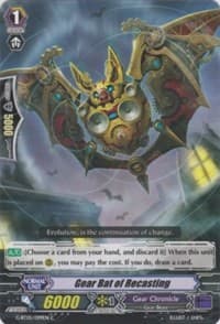 Gear Bat of Recasting - Moonlit Dragonfang - Cardfight Vanguard card