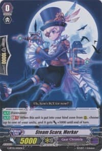 Steam Scara, Merkar - Moonlit Dragonfang - Cardfight Vanguard card