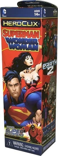 Superman/Wonder Woman Booster - Superman/Wonder Woman - Heroclix card